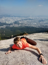 Climbing to the top of Seoul